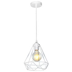 Люстра лофт подвесная 1*60Вт E27 MD.1706-1-P WH Imex