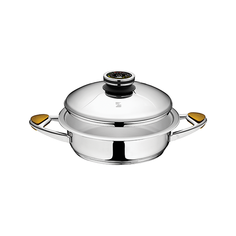 Сотейник Zepter Masterpiece CookArt Z-2430, 24 см, с крышкой, серебристый