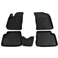 Комплект ковриков салона NorPlast NPL-Po-31-10 для Hyundai Getz 4 шт. черный