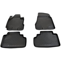 Комплект ковриков салона NorPlast NPL-Po-31-55 4 шт. черный