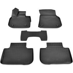 Комплект ковриков салона NorPlast NPA11-C07-610 для BMW X4 5 шт. черный