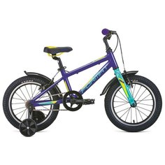 Детский велосипед Format Kids 16 (2021) темно-фиолетовый 16" (требует финальной сборки)