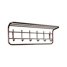 Вешалка с полкой ЗМИ ВСП7М медный антик