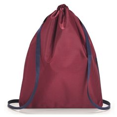 Рюкзак складной Mini maxi sacpack dark ruby Reisenthel