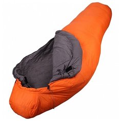 Спальный мешок пуховый Adventure Permafrost оранжевый 240x90x60 Сплав