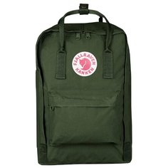 Рюкзак Fjallraven Kanken Laptop 17", зеленый, 30х18х42 см, 20 л