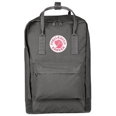 Рюкзак Fjallraven Kanken Laptop 17", серый, 30х18х42 см, 20 л