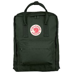 Рюкзак Fjallraven Kanken, зеленый, 27х13х38 см, 16 л