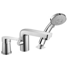 Смеситель Golden Fox серия Yorkshire Dales для ванны на три отверстия для акриловых ванн