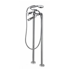 Смеситель для ванны KAISER Trio 57222 Chrome напольный