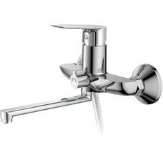 Смеситель для ванны Haiba HB60506 с коротким изливом, хром