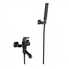 Смеситель для ванны Lemark Nubira LM6214ORB с душевой лейкой черная бронза