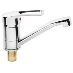 Смеситель для кухни KOMRAD S31-004FBZ-15, однорычажный, керамический картридж d=40 мм, хром 5600132