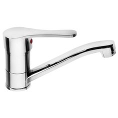 Смеситель для кухни ZEIN Z60350152, картридж керамика 35 мм, излив 15 см, без подводки, хром 511