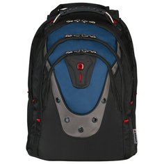 Рюкзак Wenger 17", черный/синий, 37x26x47 см, 23 л, шт 600638