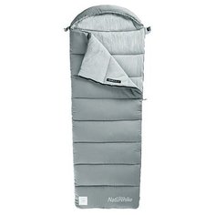Хлопковый спальный мешок Naturehike Envelope Washable Square Cotton Sleeping Bag М180 серый