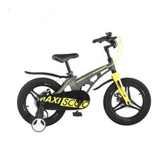 Детский велосипед MaxiScoo Cosmic Deluxe 16" Серый матовый
