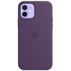 Панель-накладка Apple Silicone Case with MagSafe Amethyst для iPhone 12/12 Pro