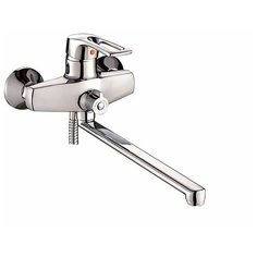 Смеситель DIVINO для ванны шар. D40мм переключатель на корпусе излив 400мм D2222B