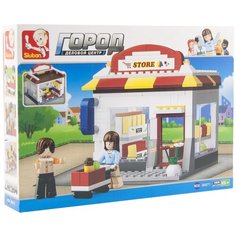 Конструктор SLUBAN Городская серия M38-B0571 Продуктовый магазинчик