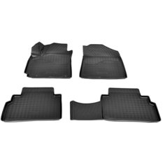 Комплект ковриков салона NorPlast NPA11-C43-710 для Kia Soul 4 шт. черный
