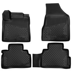 Комплект ковриков салона FORMAT 3D3661210k для Nissan Murano 4 шт. черный