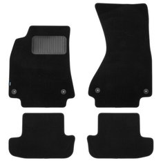 Комплект ковриков салона KLEVER 03041122110kh для Audi A5 4 шт. черный Клевер