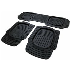 Комплект ковриков салона SRTK CARVED2.03045 3 шт. черный 2