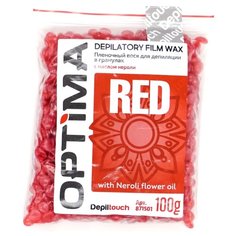 Depiltouch Пленочный воск OPTIMA RED в гранулах 100 г