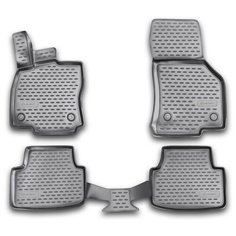 Element Коврики 3D в салон SKODA Octavia, 2013-2017, 2017->, Active, Ambition, Style, 4 шт. (полиуретан)