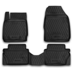 Element Коврики в салон FORD Fiesta 2008-2011, 4 шт. (полиуретан)
