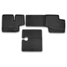 Element Коврики в салон КАМАЗ 6520, 01/2014->, 3 шт. (полиуретан)
