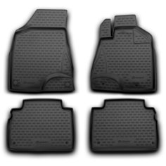 Element Коврики в салон TOYOTA Harrier, 2003-2008 П.Р.,4 шт. (полиуретан)