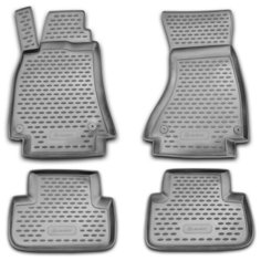 Element Коврики в салон AUDI A-4 B8, 2007-2015, АКПП, 4 шт. (полиуретан)