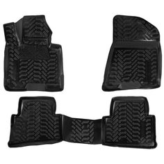 Ковры салонные модельные (высокий борт, 3D с подпятником) Aileron 60614