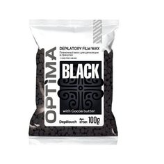 Depiltouch Пленочный воск для депиляции в гранулах OPTIMA «BLACK», 100 гр.