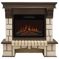 Электрокамин RealFlame Stone 24 AO c Kendal 24