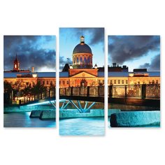 Модульная картина на холсте "Резиденция" 150x108 см Modulka.Ru