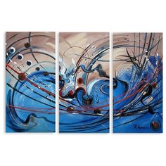 Модульная картина на холсте "Музыка скрипки" 120x81 см Modulka.Ru