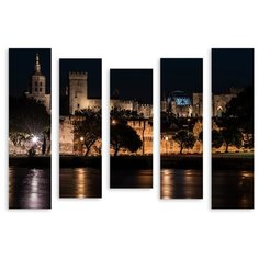 Модульная картина на холсте "Провинция Франции" 150x84 см Modulka.Ru