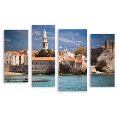 Модульная картина на холсте "Черногория" 120x80 см Modulka.Ru