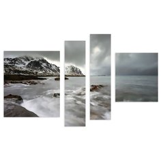 Модульная картина на холсте "Норвегия" 120x78 см Modulka.Ru