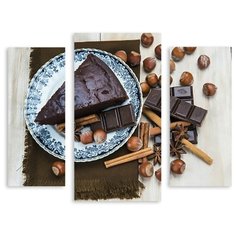 Модульная картина на холсте "Сладости" 120x101 см Modulka.Ru