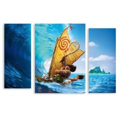 Модульная картина на холсте "Моана" 120x80 см Modulka.Ru
