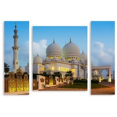 Модульная картина на холсте "Дворец шейха" 170x120 см Modulka.Ru