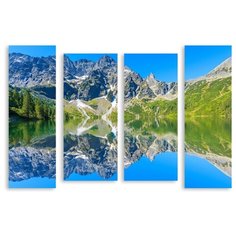 Модульная картина на холсте "Отражение" 120x85 см Modulka.Ru