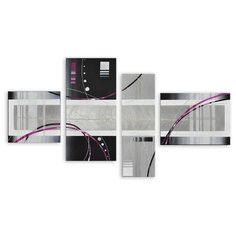 Модульная картина на холсте "Совершенство линий" 90x53 см Modulka.Ru