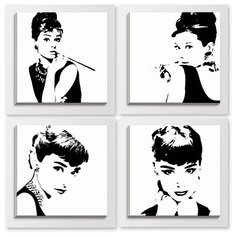 Модульная картина на холсте "Портреты" 170x193 см Modulka.Ru