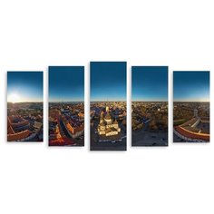 Модульная картина на холсте "Таллин" 150x74 см Modulka.Ru