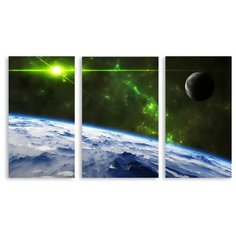 Модульная картина на холсте "Космос" 170x100 см Modulka.Ru